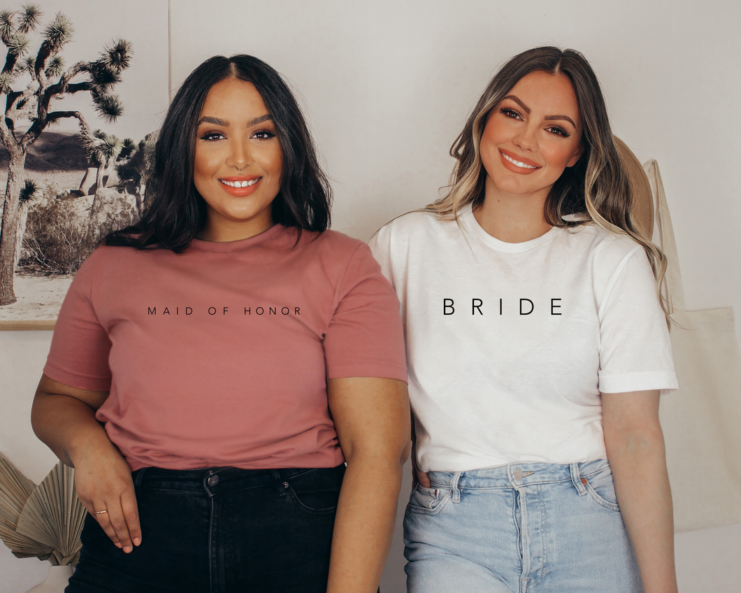 The Danielle Bridal Party Tee